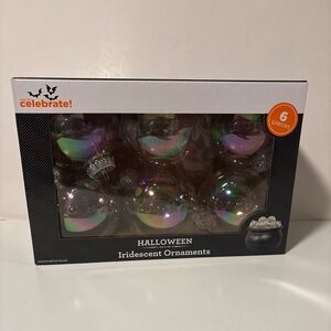 Celebrate Halloween Iridescent Ornaments